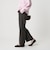 裏起毛バックゴム ストレートパンツ ウォッシャブル