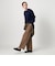 裏起毛バックゴム ストレートパンツ ウォッシャブル