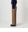 裏起毛バックゴム ストレートパンツ ウォッシャブル