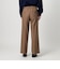 裏起毛バックゴム ストレートパンツ ウォッシャブル