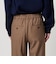 裏起毛バックゴム ストレートパンツ ウォッシャブル