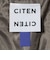 ＜CITEN＞ミニチェックジャケットブラウン