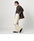 コーデュロイ ワイドストレートパンツ