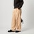 コーデュロイ ワイドストレートパンツ