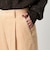 コーデュロイ ワイドストレートパンツ