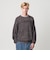 VIBRENT ブレンド コットン クルーネック ニット