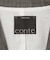 ＜conte＞ストライプ ヘリンボーン ノーカラージャケット
