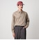 ＜Steven Alan＞ 80 コンパクトヤーン ツイル レギュラーカラー シャツ NARROW