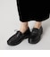 レースアップモカシン フラット45↑