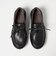 レースアップモカシン フラット45↑