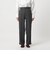 ポリエステルブレンド サイドベロアパンツ