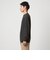 メッシュ レイヤード クルーネック ニット