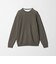 メッシュ レイヤード クルーネック ニット