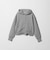 【Wardrobe DAILY MINIMAL】ダンボールスウェット ダブルジップパーカー