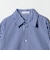 ＜ASTRAET＞ストライプ クロップド レギュラーカラーシャツ