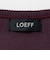＜LOEFF＞コットンテレコ ラウンドネック カットソー