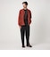 ＜Steven Alan＞ ウール オックスフォード アウト ワンプリーツ スラックス