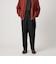 ＜Steven Alan＞ ウール オックスフォード アウト ワンプリーツ スラックス