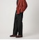 ＜Steven Alan＞ ウール オックスフォード アウト ワンプリーツ スラックス