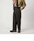 ＜Steven Alan＞ ウール オックスフォード アウト ワンプリーツ スラックス