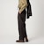 ＜Steven Alan＞ ウール オックスフォード アウト ワンプリーツ スラックス
