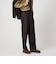 ＜Steven Alan＞ ウール オックスフォード アウト ワンプリーツ スラックス