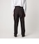 ＜Steven Alan＞ ウール オックスフォード アウト ワンプリーツ スラックス