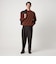 ＜Steven Alan＞ ウール オックスフォード イン ツープリーツ ドレス トラウザーズ