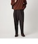 ＜Steven Alan＞ ウール オックスフォード イン ツープリーツ ドレス トラウザーズ