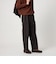 ＜Steven Alan＞ ウール オックスフォード イン ツープリーツ ドレス トラウザーズ