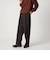 ＜Steven Alan＞ ウール オックスフォード イン ツープリーツ ドレス トラウザーズ