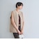 フォックスカシミヤ ジップ ベスト