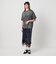 ＜ASTRAET＞コットン アシッド/ダメージ クルーネックTシャツ