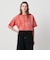 ＜ASTRAET＞コットン アシッド/ダメージ クルーネックTシャツ