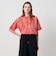 ＜ASTRAET＞コットン アシッド/ダメージ クルーネックTシャツ