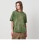 ＜ASTRAET＞コットン アシッド/ダメージ クルーネックTシャツ