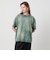 ＜ASTRAET＞コットン アシッド/ダメージ クルーネックTシャツ