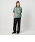＜ASTRAET＞コットン アシッド/ダメージ クルーネックTシャツ