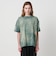 ＜ASTRAET＞コットン アシッド/ダメージ クルーネックTシャツ