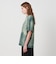 ＜ASTRAET＞コットン アシッド/ダメージ クルーネックTシャツ