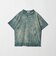 ＜ASTRAET＞コットン アシッド/ダメージ クルーネックTシャツ