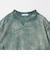 ＜ASTRAET＞コットン アシッド/ダメージ クルーネックTシャツ
