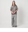 ＜ASTRAET＞コットン アシッド クルーネックTシャツ