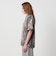 ＜ASTRAET＞コットン アシッド クルーネックTシャツ