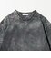 ＜ASTRAET＞コットン アシッド クルーネックTシャツ