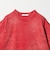 ＜ASTRAET＞コットン アシッド クルーネックTシャツ