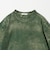 ＜ASTRAET＞コットン アシッド クルーネックTシャツ