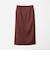 ＜6(ROKU)＞ラップ ロング スカート