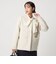 ［size SHORTあり］FOXブレンド セッケツ ノーカラー カーディガン