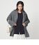 ［size SHORTあり］FOXブレンド セッケツ ノーカラー カーディガン